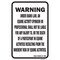 Signmission Safety Sign, 12 in Height, Aluminum, 18 in Length, 25170 A-1218-25170 - alternate 1